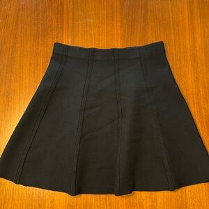Zara Basics knit black skirt size medium